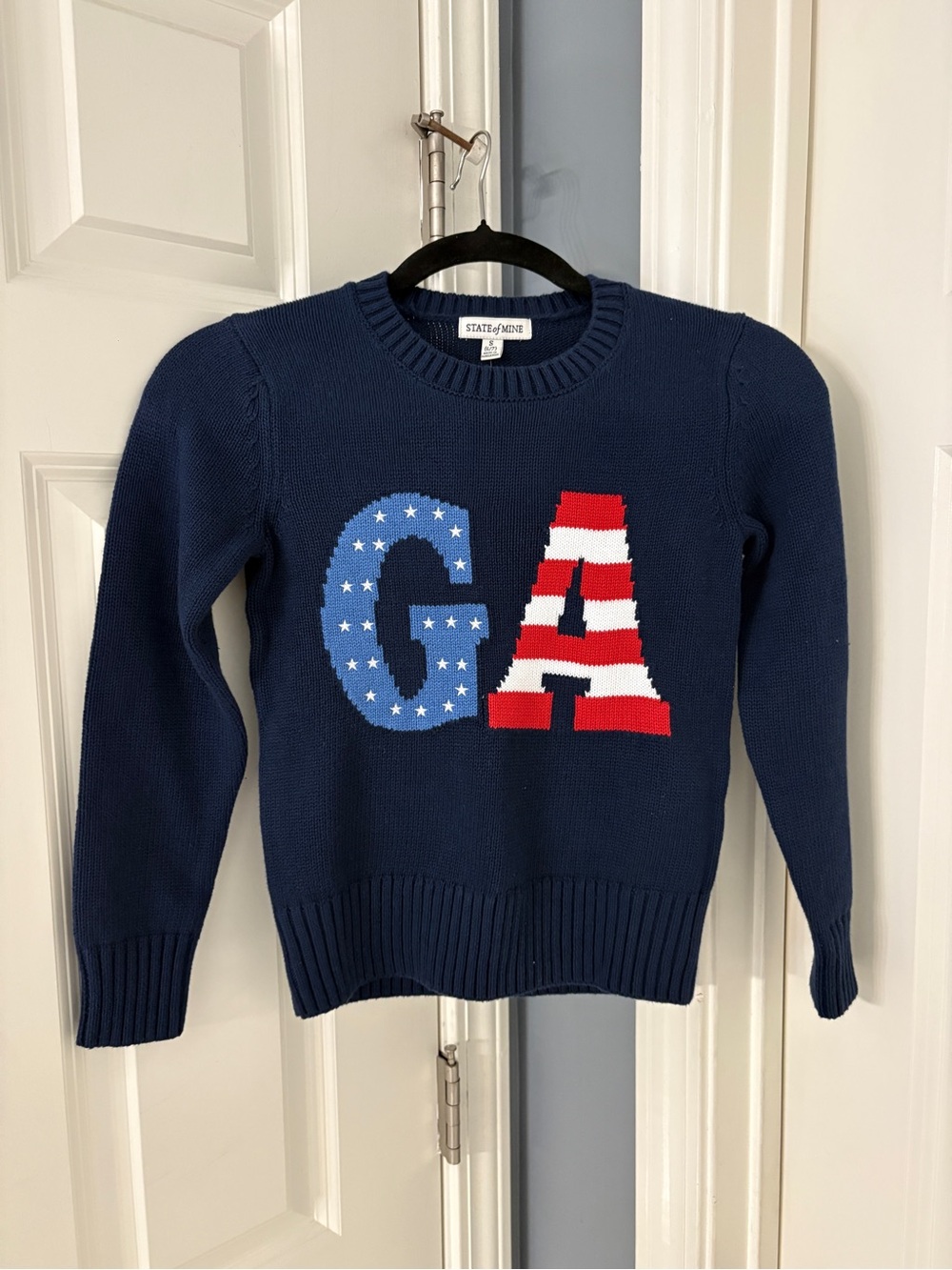 100% cotton Kid’s Georgia USA Sweater